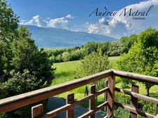 Maison individuelle à vendre à Ruffieux + Grange 200 m² + terrain + vue dégagée à 1h de Genève, 45 min d'Annecy et 30 min d'Aix-les-bains