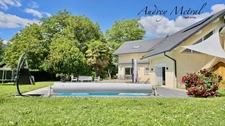 Villa à vendre à Serrières-en-Chautagne avec piscine, à 50 min de Genève et d'Annecy, 35 min d'Aix-Les-Bains et 15 min du Lac du Bourget