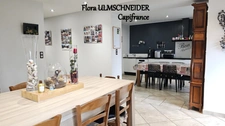 Authenticité et espace : grande maison mitoyenne en pierre avec 5 chambres à vendre à CHINDRIEUX avec garage et terrain proche du lac du Bourget, entre Aix-les-Bains et Annecy