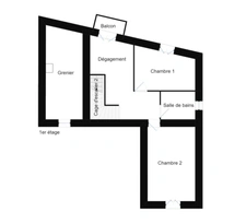 Maison individuelle en pierre de 159 m² avec terrain de 897 m² à vendre à CULOZ (01) à 30 mns d'Aix-les-Bains et 20 mns de Belley