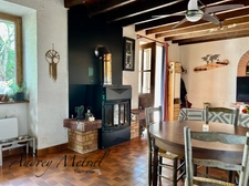 Maison individuelle à vendre à Ruffieux + Grange 200 m² + terrain + vue dégagée à 1h de Genève, 45 min d'Annecy et 30 min d'Aix-les-bains