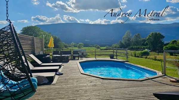 Maison d'env.157m2 habitable avec jardin et piscine à vendre à Serrières-en-Chautagne (73)