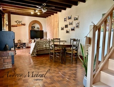 Maison individuelle à vendre à Ruffieux + Grange 200 m² + terrain + vue dégagée à 1h de Genève, 45 min d'Annecy et 30 min d'Aix-les-bains