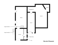 Maison individuelle à vendre à Ruffieux + Grange 200 m² + terrain + vue dégagée à 1h de Genève, 45 min d'Annecy et 30 min d'Aix-les-bains