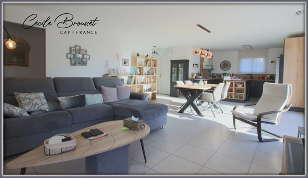 Maison plain-pied, 4 faces, sur 553m2 de parcelle,  à vendre 4 pièces BANYULS DELS ASPRES (66)