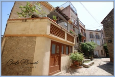 Maison de caractère avec garage, terrasse panoramique et appartement T2 à fort rendement – Saint-Jean-Pla-de-Corts (66490)