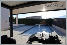 Single-storey house, detached on 4 sides, on a 553m2 plot, for sale in BANYULS DELS ASPRES (66)