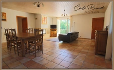 Belle villa de 2002 avec grand terrain et grand garage  SAINT LAURENT DE CERDANS (66)