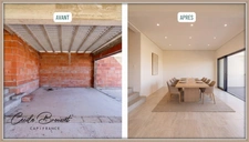Architect-designed, watertight house ready to be customized – 4 rooms – 123 m² – 347 m² plot with potential for a swimming pool – Céret 66400