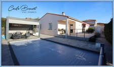 Single-storey house, detached on 4 sides, on a 553m2 plot, for sale in BANYULS DELS ASPRES (66)