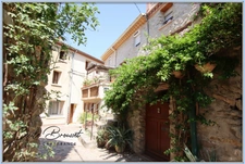 Maison de caractère avec garage, terrasse panoramique et appartement T2 à fort rendement – Saint-Jean-Pla-de-Corts (66490)