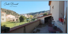 Villa 4 faces à vendre sur 1425 m2 de terrain avec garage et studio indépendant à REYNES (66)