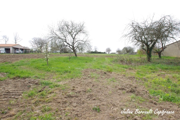 Terrain constructible à vendre de 3386 m² au calme à SAINT JULIEN L'ARS