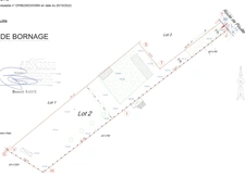 Terrain constructible à vendre de 2552 m² au calme à SAINT JULIEN L'ARS