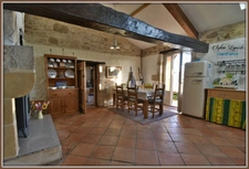 Dpt Lot et Garonne (47), à louer SAINT PIERRE SUR DROPT maison P4 LOUÉE MEUBLÉE  
