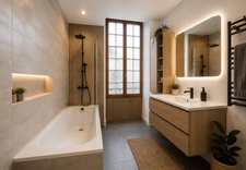 Dpt Lot et Garonne (47), à vendre VILLENEUVE SUR LOT maison de ville, P6  idéale investisseurs, ou familles, 