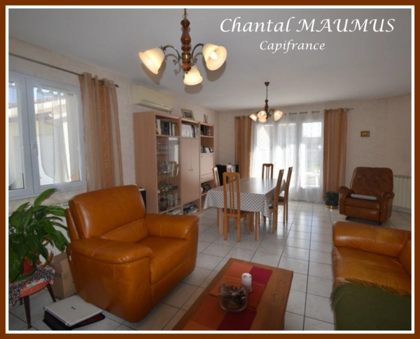 SEMEAC DANS LES  HAUTES-PYRENEES  A VENDRE  MAISON DE PLAIN-PIED  4 PIECES  SUR TERRAIN DE 604 m2