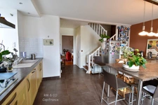 Dpt Ain (01), à vendre à PREGNIN, maison de village de 159 m2, 5 pièces, terrain de 416 m2