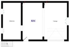 A vendre à CHINDRIEUX, maison individuelle avec fort potentiel d’évolution – Jusqu’à 140 m² habitables. Terrain et garage. Lac du Bourget