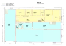 ATELIER, STOCKAGE, BUREAU à vendre MAGNIEU (01) avec logement de fonction + terrain proche de BELLEY à env. 1H30 de Lyon et de Genève