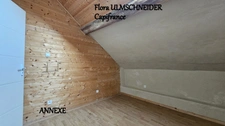 Maison mitoyenne + annexe en pierre à vendre à VIONS en CHAUTAGNE, avec cour et terrain - env. 35 mns d'Aix-les-Bains et env. 50 mns d'Annecy