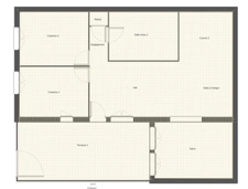 Appartement T3 à vendre à SEYSSEL (01) avec terrasse à environ 45 mns d'Annecy et de Genève