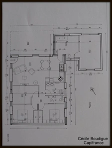 A proximité de Soumoulou, Terrain constructible 1200 m² environ  
