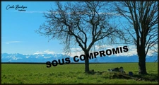 Entre PAU et Tarbes Terrain plat au calme vue Pyrénées