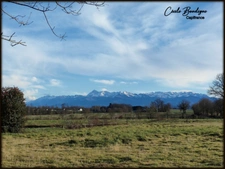Terrain 1818 m² belle vue sur les Pyrénées à 8 minutes de Soumoulou.