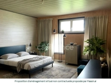 LES SALLES (42). MAISON INDIVIDUELLE de 120 M2 à finir de restaurer, son beau terrain de 2700 M2 constructible 