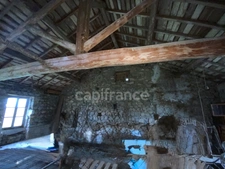 Proche de NOIRETABLE   MAISON EN PIERRE de 180 M2 avec son hangar sur terrain arboré de 7400m2