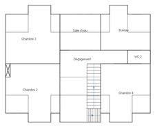 Maison à vendre 7 pièces RENNES ST HELIER (35) S/SOL, non mitoyenne