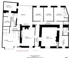 Dpt Vendée (85), à vendre entre CHALLANS et NOIRMOUTIER à SAINT GERVAIS maison de bourg de 210 m²  sur 879 m² de terrain clos avec puits