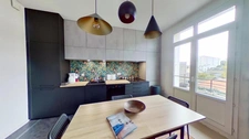 Appartement à vendre  RENNES– VOLNEY / PRAIRIES SAINT-MARTIN - T3  de 64 m² – CHARME DE L’ANCIEN, POÊLE À BOIS, 2 SALLES D’EAU 