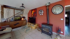 A Vendre Maison longère en pierre de 200 m² - 7 pièces + gite à  PLELAN LE GRAND (35)