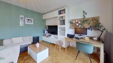 Appartement familial au calme absolu – sans circulation – entouré de verdure – Rennes Sud