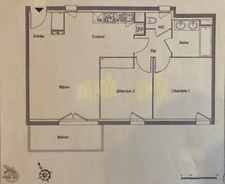 SAINT MEDARD EN JALLES Cérillan - Appartement 3 pièces 59 m², terrasse + 2 parkings