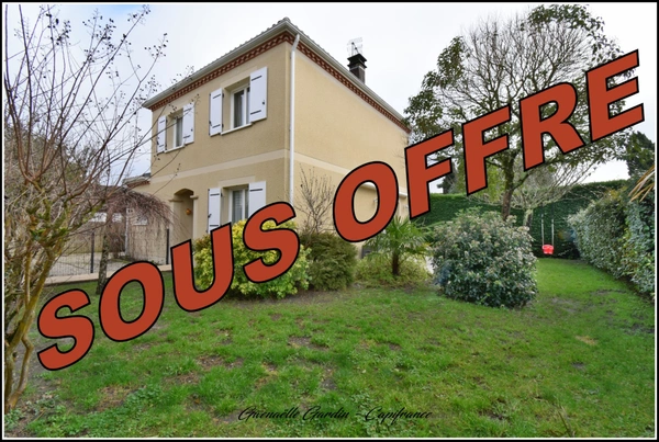 LE HAILLAN centre - maison 5 pièces avec jardin et garage
