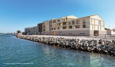 Apartment for sale 2 rooms PORT LA NOUVELLE (11) T2 58.52m2 terrace 12.16m2 1 box sea view