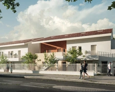 Toulouse : Superbe Duplex T4 pièces 74,90m2 terrasse 20,7m2 et deux places de parking. 