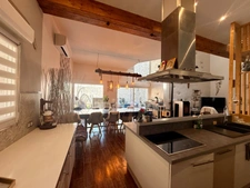 Loft exceptionnel 170m2 habitables 4 chambres, 1 garage et jardin à 20km de Carcassonne  avec piscine hors sol
