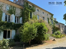 Propriete à vendre 32 pièces proche de CARCASSONNE (11) 2 habitations 522m2+ parc 2,82 hectares + dépendances