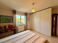 Maison plain-pied à RIEUX MINERVOIS 78m2 habitables, un  gite de 50m2 sur terrain 725m2, piscine