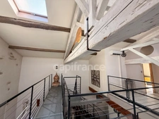 Loft exceptionnel 170m2 habitables 4 chambres, 1 garage et jardin à 20km de Carcassonne  avec piscine hors sol