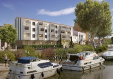 Appartement centre-ville de Narbonne  T2 41,10m2 avec sa terrasse 8,54m2