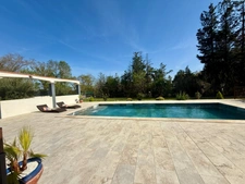 Maison à vendre 9 pièces VILLEMOUSTAUSSOU (11)194m2 habitable, 5 chambres, terrain 1858m2 piscine 