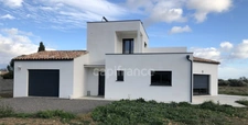 Villa architecte  à vendre 6 pièces proche de CARCASSONNE (11) 186,80m2 habitable sur terrain de 1926m2