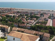 Appartement à vendre 2 pièces St Pierre la mer (11) T2 40,58m2 terrasse 12,25m2 2 places de parking Vue mer