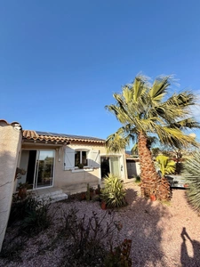 Maison plain-pied à RIEUX MINERVOIS 78m2 habitables, un  gite de 50m2 sur terrain 725m2, piscine