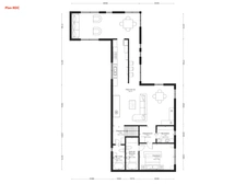 Mas rénové à vendre en campagne de OPPEDE (84), près 200 m2, 3 chambres sur terrain attenant piscinable de près de 1075 m2.